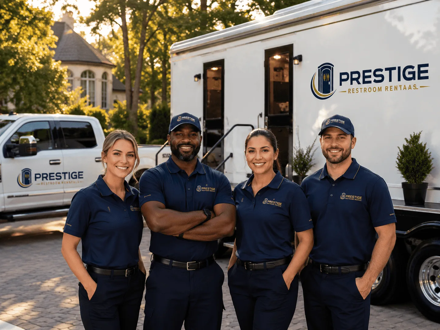 Trusted Luxury Portable Restrooms company in Adell, WI